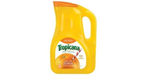 89 Ounce Orange Juice Container Features Clear Handle 2012 07 24