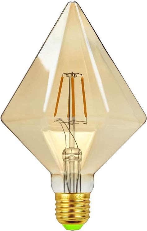Vintage Light Bulbs Creative Diamond Bulbs Warm White 2700k 360lm 4w