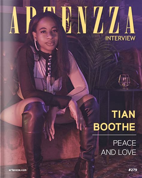 Tian Boothe Artenzza Discovering Artists Interview