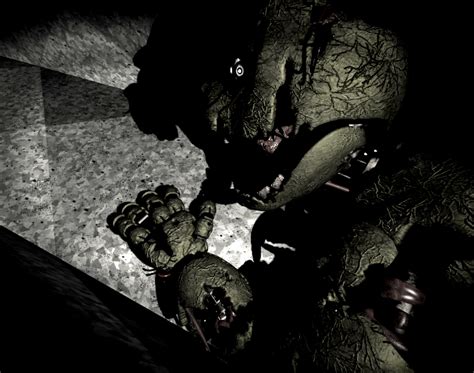Blood On Springtraps Head Five Nights At Freddys Wiki