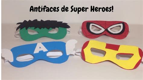 Antifaces Mascaras De Superheroes Para Imprimir