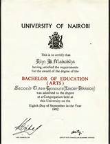 Nairobi University Degree Courses Photos