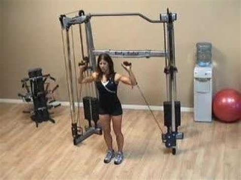 Best shoulder building exercises & workout program. Standing Shoulder Press - YouTube