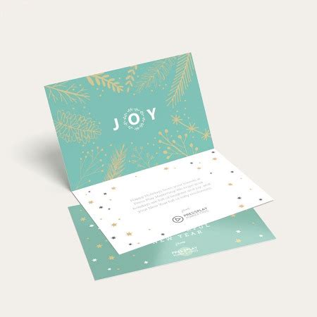 Print from thousands of designs to make custom business cards at an unbeatable price! Folded Greeting Cards - Greeting Card Printing - UPrinting.com