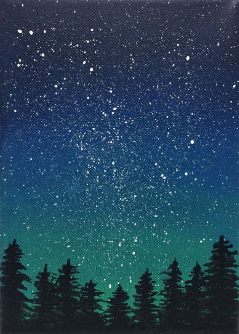 This Stunning Night Sky Scene A Perfection Addition To A