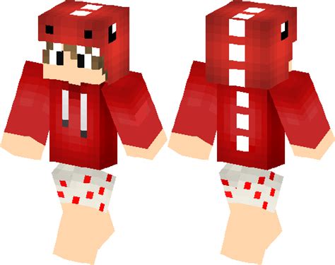 Red Dino Minecraft Skin Minecraft Hub