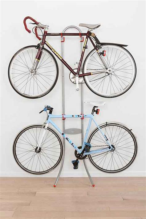 Manufacturers have come up with different designs to fit classic and modern lifestyles. Double-Tiered Bike Rack - Urban Outfitters
