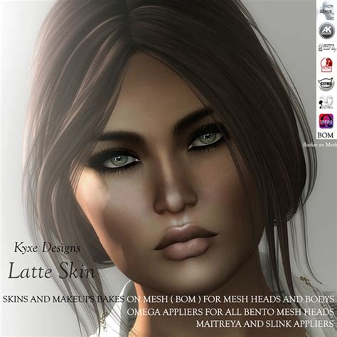 Second Life Marketplace Kyxe Designs Realistic Women Skins