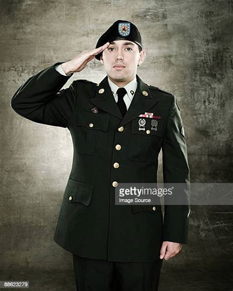 Army Soldiers Saluting Photos And Premium High Res Pictures Getty Images