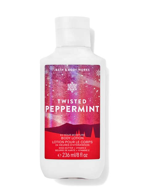 Twisted Peppermint Super Smooth Body Lotion Bath And Body Works