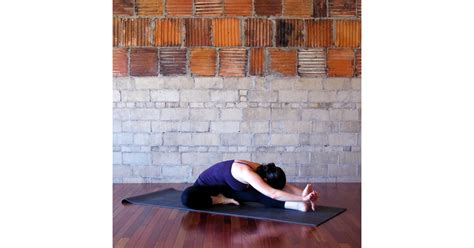 Head To Knee Pose A Yoga For Muffin Top Popsugar