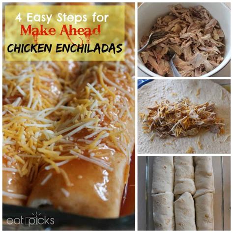 When it comes time to defrost. Easy Make Ahead Chicken Enchilada Recipe | Eat Picks