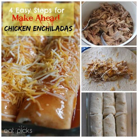 Sprinkle chicken all over with ground spices. Easy Make Ahead Chicken Enchilada Recipe | Eat Picks
