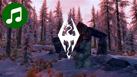 Relaxing Skyrim Ambient Music 🎵 Winter Chill Mix Elder Scrolls Ost
