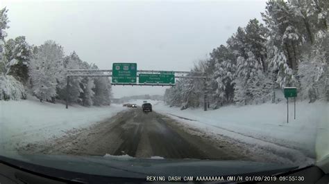Snow Driving North Carolina Youtube