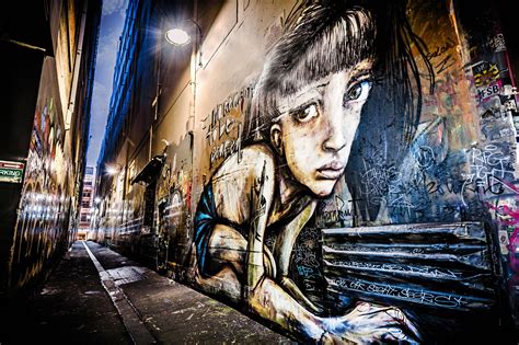 Melbourne Street Art Graffiti Photograph Urban Wall Art Etsy Australia