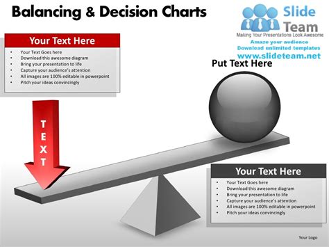 Balancing Decision Charts Powerpoint Presentation Slides Ppt Templates