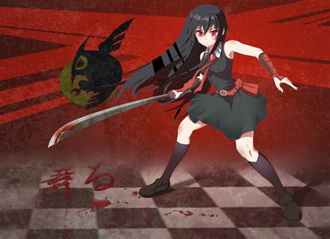 Fondos De Pantalla Anime Chicas Anime Rojo Espada Sangre Akame Ga Kill Persona Captura