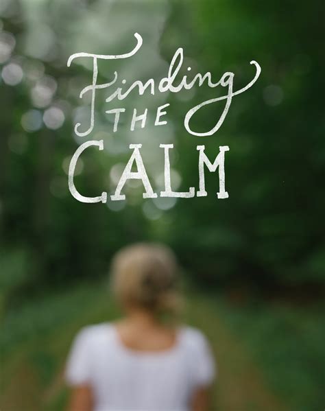 20 ways to find calm when life is busy | A Rosie Outlook