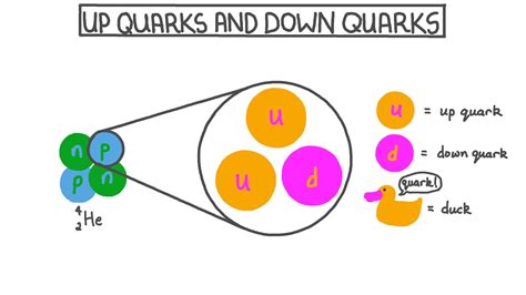 Lesson Up Quarks And Down Quarks Nagwa