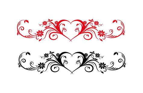Swirl Heart Svg Valentines Day Svgepsdxfpng Valentines Etsy