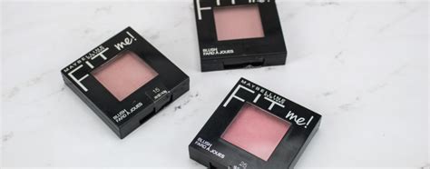 Review Swatches Of Maybelline Fit Me Blushes Beauty Hub