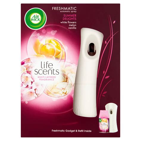 Air Wick Life Scents Summer Delights Freshmatic Automatic Spray 250ml Air Fresheners Iceland