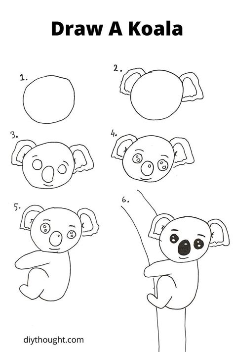 How To Draw A Koala