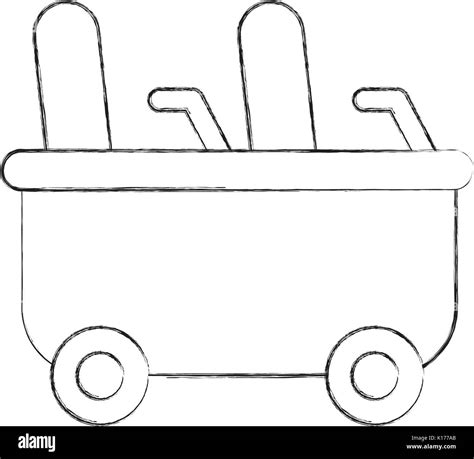 roller coaster wagon isolated icon Stock Vector Image & Art - Alamy