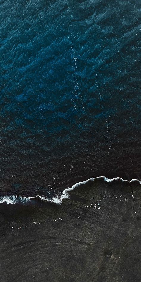 Dark Blue Ocean Wallpaper