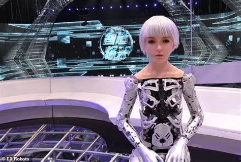 Meet Chinas Ai Powered Robot Host Life Like Female Presenter Wows Audience In Entertainment