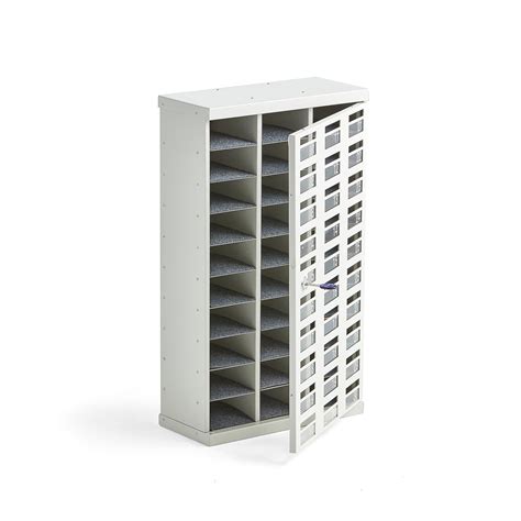 Mobile Phone Storage Cabinet Pause 30 Compartments Cylinder Lock Aj