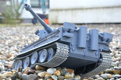 Rc Panzer German Tiger I Heng Long 116 Mit Stahlgetriebe Und