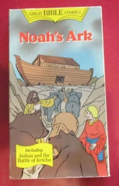 Great Bible Stories Noahs Ark Vhs 1987 599 Picclick
