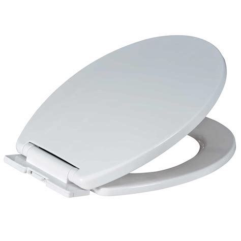 Prima White Soft Close Toilet Seat With Top Fixing And Adjustable