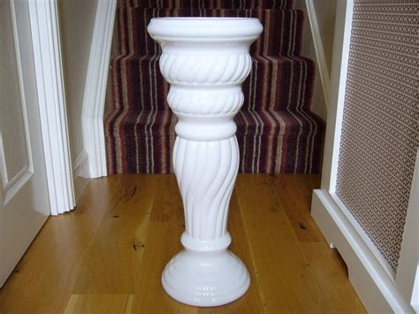 White china jardinière planter planting indoor/garden pot / Used | in