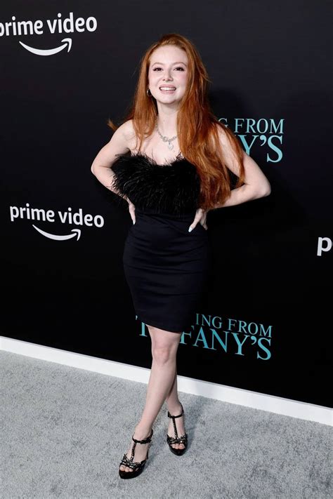 Francesca Capaldi Attends The Premiere Of Something From Tiffanys At