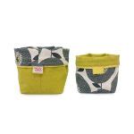 Skinny La Minx Fabric Buckets Natural Yarns