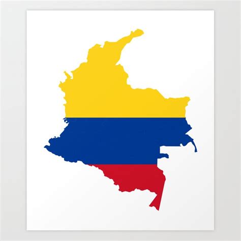 Colombia Flag Colombian Map Mapa Colombian Pride Bandera Colores