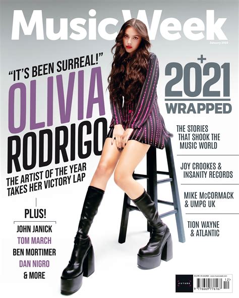 Olivia Rodrigo Stars On The Cover Of The New Music Week Media Music