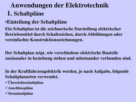 Die installation von einer kreuzschaltung. Kfz Schaltplan Aufgelöste Darstellung
