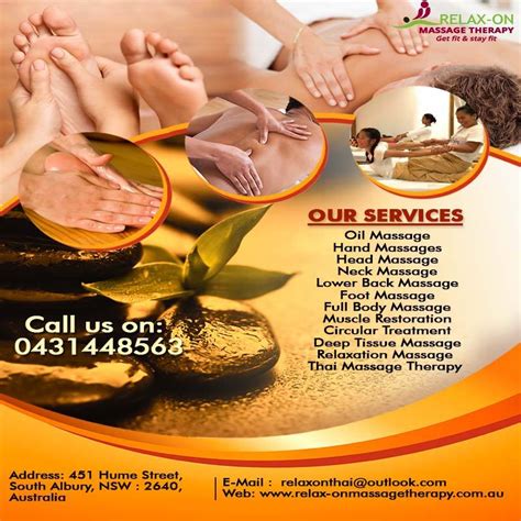 Oil Massage Wodonga Relax On Massage Therapy Relaxonthai Outlook Wodonga Vic 3690