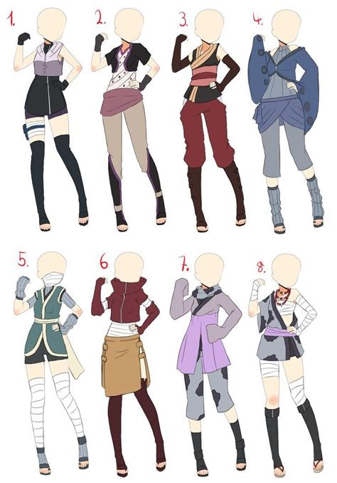 Image Result For Anime Fighting Outfits Anime Outfits Fantasy