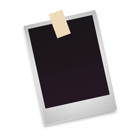 Blank Polaroid Photo Icon Transparent Png And Svg Vector File