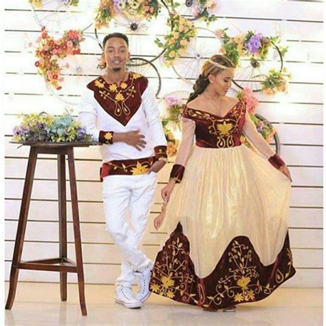 Ethiopian Couples Wedding Dress The Habesha Web 2021
