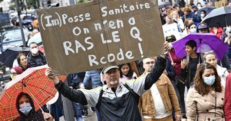 Rhône Manifestation Anti Pass Sanitaire Encore Deux Cortèges à Lyon