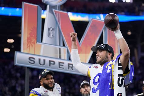 Los Angeles Rams quarterback Matthew Stafford hails ‘special’ Super