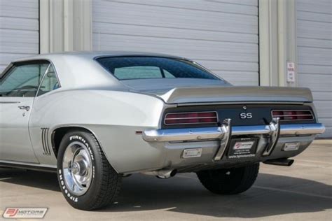 1969 Camaro Rs Ss Silver Full Restoration Beautiful Well Optioned Car