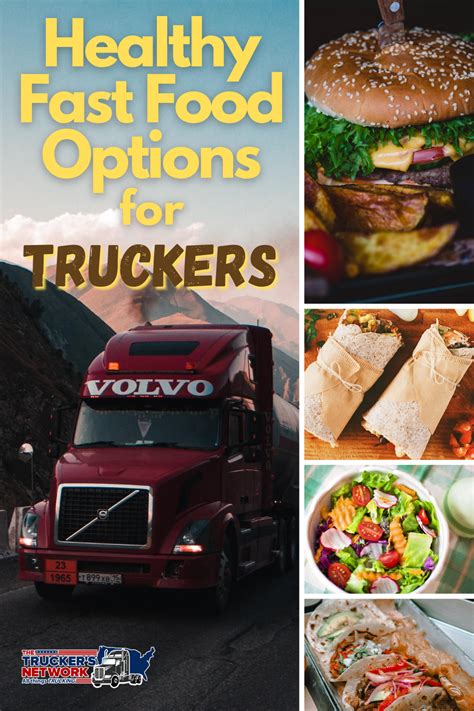 Healthy Fast Food Options For Truck Drivers Healthy Fast Food Options