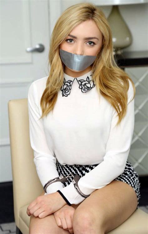 Peyton List Handcuffed And Tape Gagged By Goldy0123 Peyton List Peyton List Age Payton List